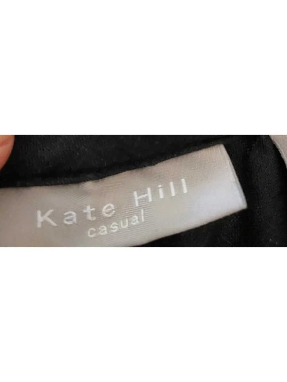 Kate Hill 100% Linen Long Jacket & Skirt Set Dark Gray Large - Picture 11 of 16